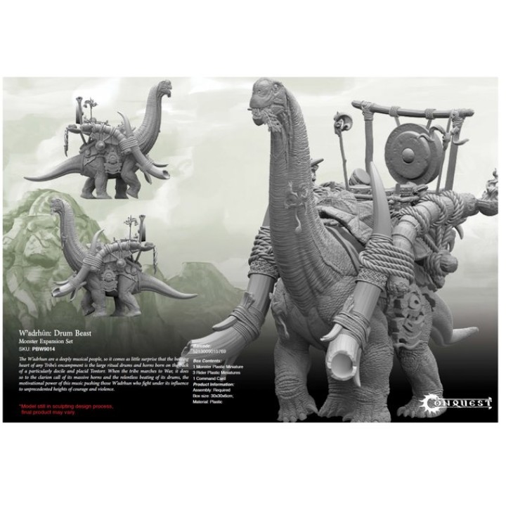 W’adrhŭn: Drum Beast  version collector | Jeux et Trolleries | Spécialiste des jeux de société, jeux de cartes et wargames