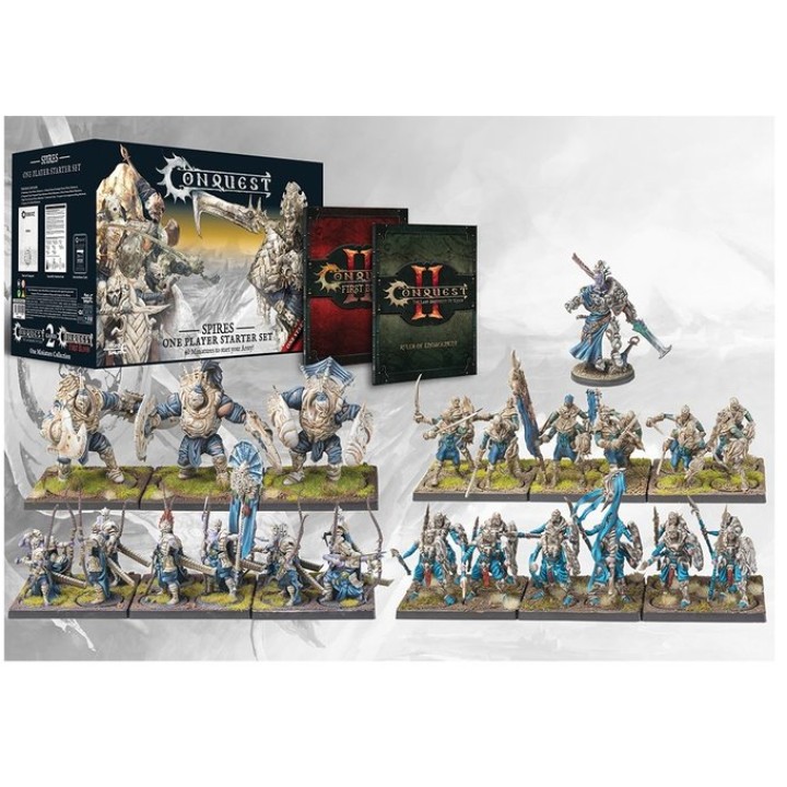 Spires: One Player Starter Set 2 | Jeux et Trolleries | Spécialiste des jeux de société, jeux de cartes et wargames