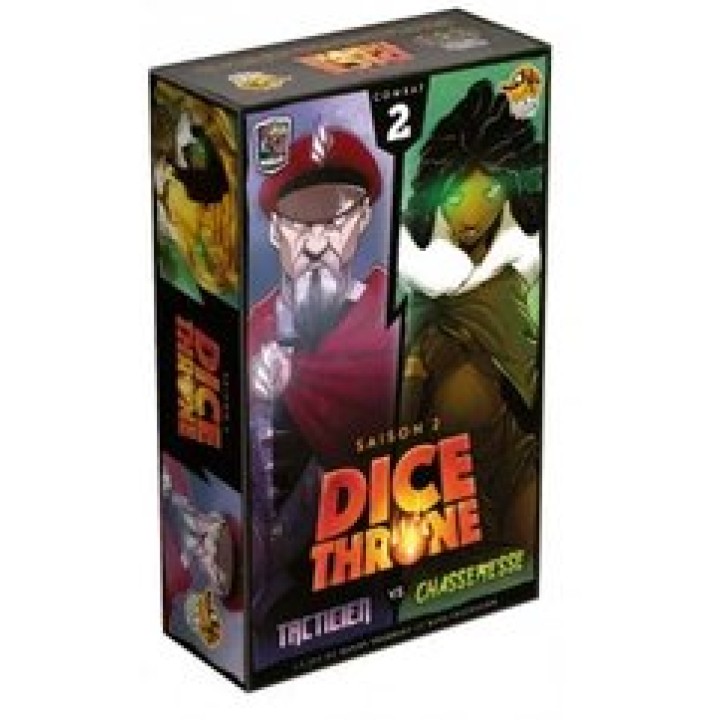 Dice Throne Saison 2- Tacticien vs Chasseresse