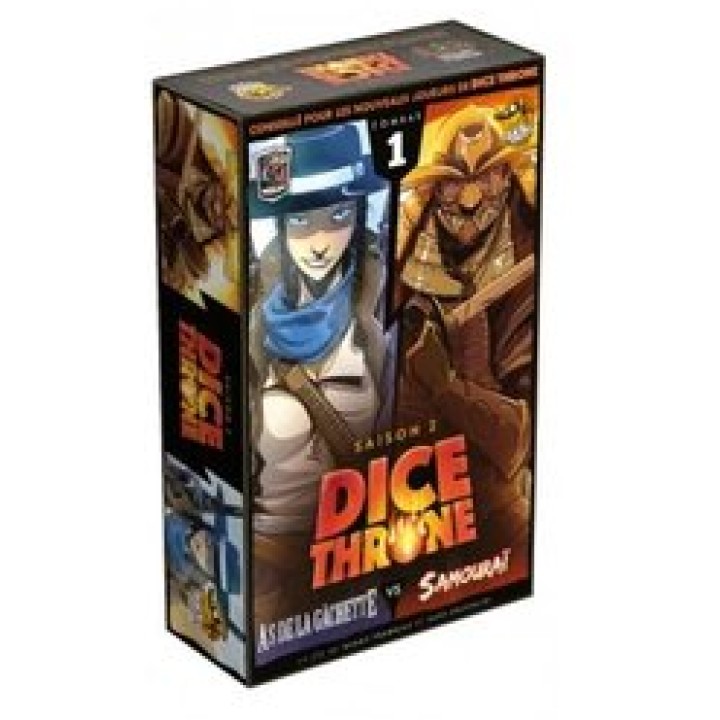 Dice Throne S2- As de la gâchette vs Samouraï