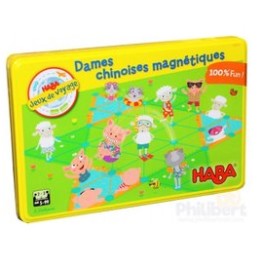 Jeu de voyage-Dames Chinoises -Magnétique