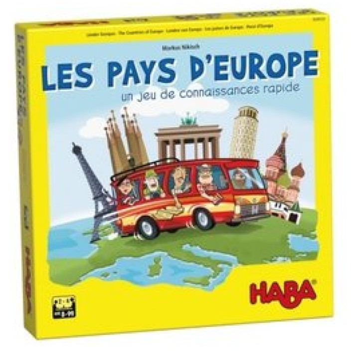 Les pays d'Europe