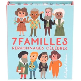 Jeu de 7 Familles Personnages Célèbres