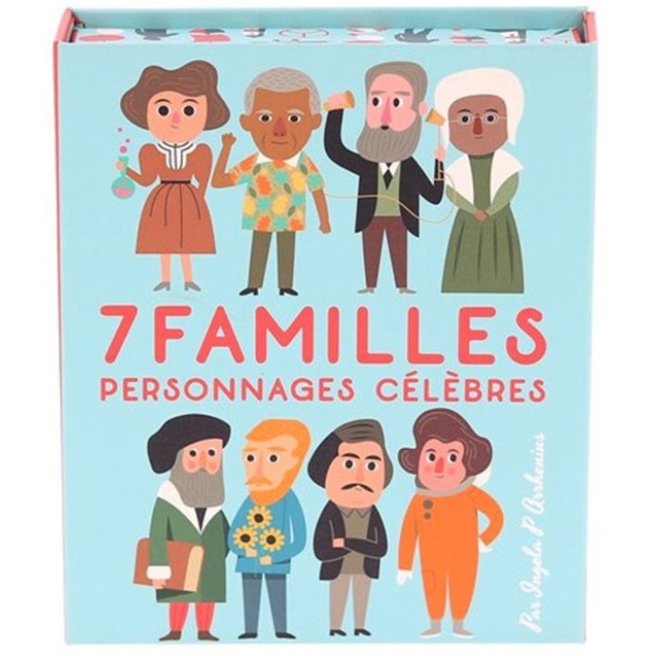 Jeu de 7 Familles Personnages Célèbres