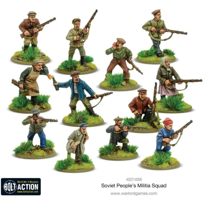 Soviet Peoples Militia Squad | Jeux et Trolleries | Spécialiste des jeux de société, jeux de cartes et wargames