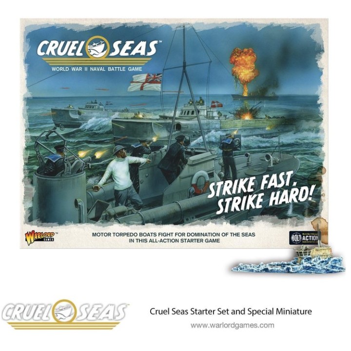 Cruel Seas Starter Set | Jeux et Trolleries | Spécialiste des jeux de société, jeux de cartes et wargames