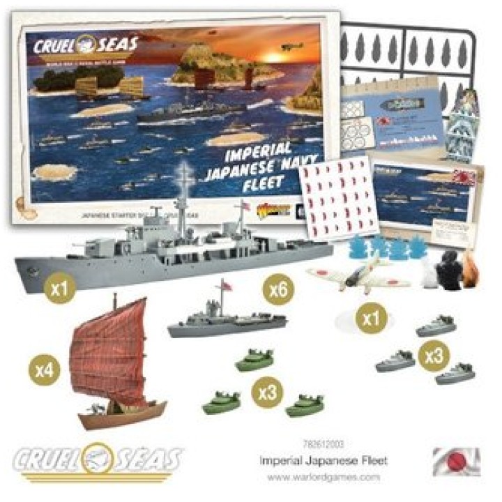 Imperial Japanese Navy Fleet | Jeux et Trolleries | Spécialiste des jeux de société, jeux de cartes et wargames