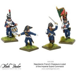 Napoleonic French Chasseurs a Pied of the Imperial Guard command | Jeux et Trolleries | Spécialiste des jeux de société, jeux de