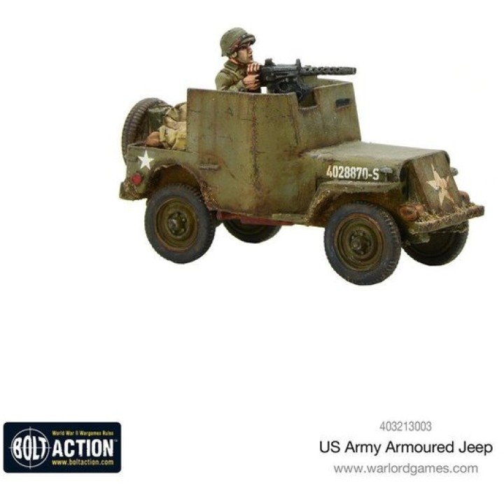 US Armoured Jeep | Jeux et Trolleries | Spécialiste des jeux de société, jeux de cartes et wargames