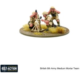 8th Army Medium Mortar Team | Jeux et Trolleries | Spécialiste des jeux de société, jeux de cartes et wargames