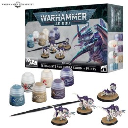 Tyranides Termagants Et Ripper Swarm + Peintures | Jeux et Trolleries | Spécialiste des jeux de société, jeux de cartes et warga