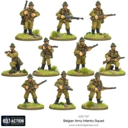 Belgian Infantry Squad | Jeux et Trolleries | Spécialiste des jeux de société, jeux de cartes et wargames