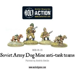 Soviet Army Dog Mine Anti-Tank Teams | Jeux et Trolleries | Spécialiste des jeux de société, jeux de cartes et wargames
