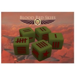 Soviet Blood Red Skies Dice | Jeux et Trolleries | Spécialiste des jeux de société, jeux de cartes et wargames