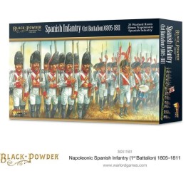 Napoleonic Spanish Infantry (1st Battalion) 1805-1811 | Jeux et Trolleries | Spécialiste des jeux de société, jeux de cartes et 