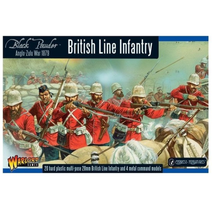 Anglo-Zulu War: British Line Infantry Regiment | Jeux et Trolleries | Spécialiste des jeux de société, jeux de cartes et wargame