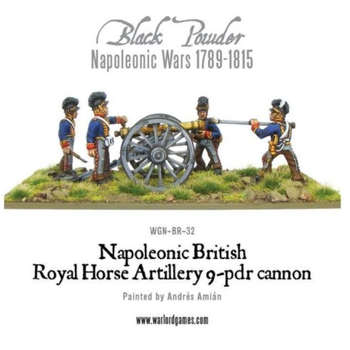 British Royal Horse Artillery 9 Pounder Cannon | Jeux et Trolleries | Spécialiste des jeux de société, jeux de cartes et wargame