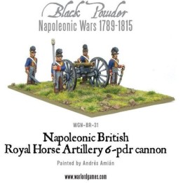Napoleonic British Royal Horse Artillery 6 pounder cannon | Jeux et Trolleries | Spécialiste des jeux de société, jeux de cartes