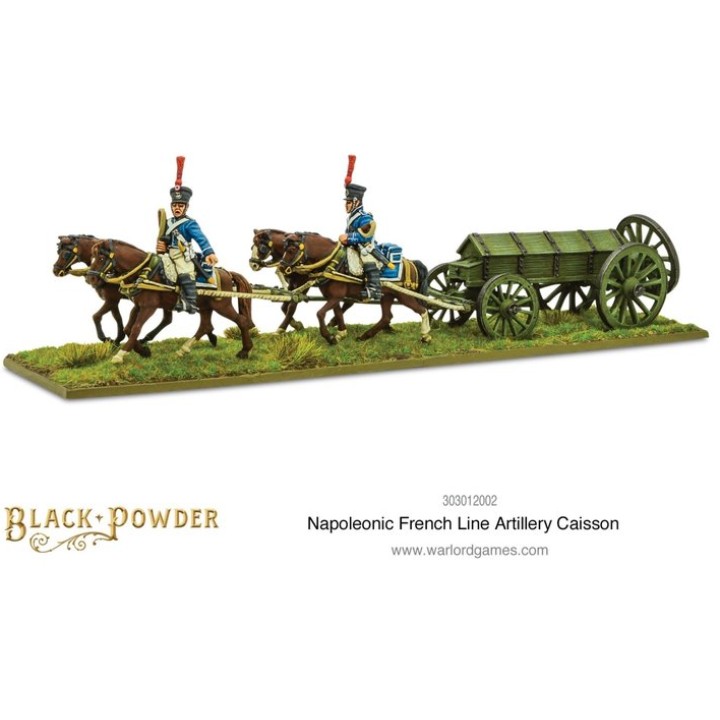Napoleonic French Line Artillery Caisson | Jeux et Trolleries | Spécialiste des jeux de société, jeux de cartes et wargames