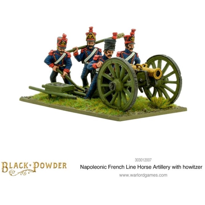 Napoleonic French Line Horse Artillery with howitzer | Jeux et Trolleries | Spécialiste des jeux de société, jeux de cartes et w