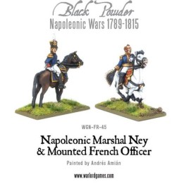 Napoleonic Marshal Ney & Mounted French Officer | Jeux et Trolleries | Spécialiste des jeux de société, jeux de cartes et wargam