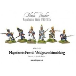 Napoleonic French Voltigeurs skirmishing | Jeux et Trolleries | Spécialiste des jeux de société, jeux de cartes et wargames