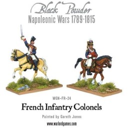 Mounted Napoleonic French Infantry Colonels | Jeux et Trolleries | Spécialiste des jeux de société, jeux de cartes et wargames