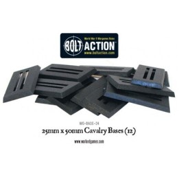 25mm x 50mm  Cavalry Slotted bases (12) | Jeux et Trolleries | Spécialiste des jeux de société, jeux de cartes et wargames