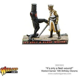 Warlord Games 10th Birthday Diorama: It's only a flesh wound | Jeux et Trolleries | Spécialiste des jeux de société, jeux de car