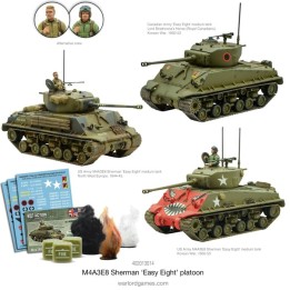 M4A3E8 Sherman Easy Eight platoon | Jeux et Trolleries | Spécialiste des jeux de société, jeux de cartes et wargames