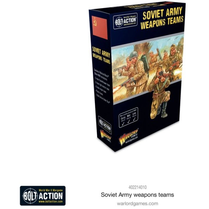 Soviet Army weapons teams | Jeux et Trolleries | Spécialiste des jeux de société, jeux de cartes et wargames