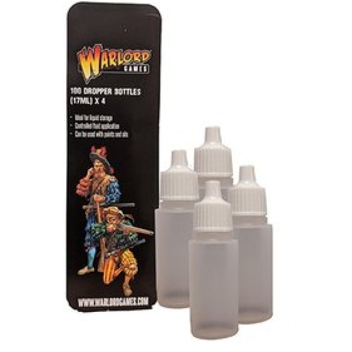 Warlord Mixing Bottles (4) X 17ml | Jeux et Trolleries | Spécialiste des jeux de société, jeux de cartes et wargames