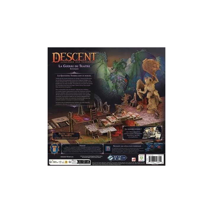 DESCENT LDT : THE BETRAYER’S WAR | Jeux et Trolleries | Spécialiste des jeux de société, jeux de cartes et wargames