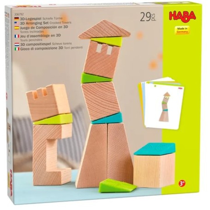Blocs de construction créatifs Tours penchées | Jeux et Trolleries | Spécialiste des jeux de société, jeux de cartes et wargames