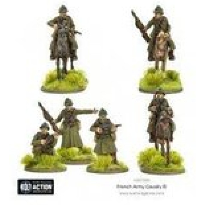 French Army Cavalry B | Jeux et Trolleries | Spécialiste des jeux de société, jeux de cartes et wargames