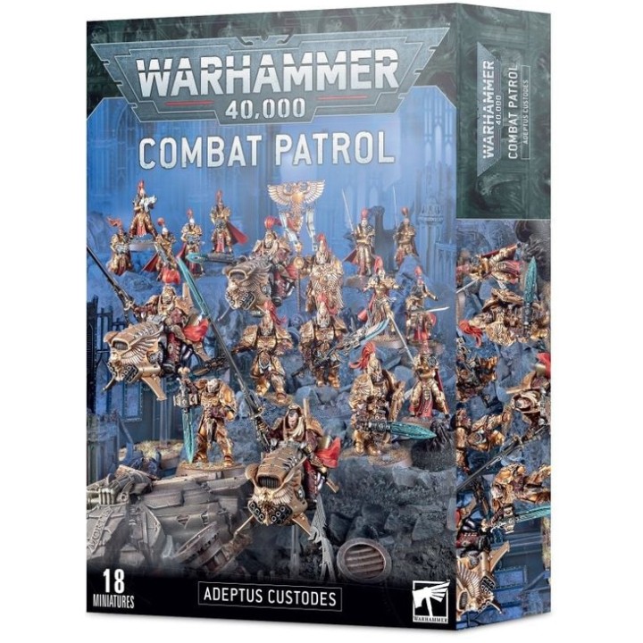PATROUILLE : ADEPTUS CUSTODES | Jeux et Trolleries | Spécialiste des jeux de société, jeux de cartes et wargames