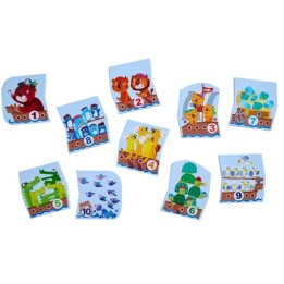 Jouets pour le bain Puzzles les chiffres | Jeux et Trolleries | Spécialiste des jeux de société, jeux de cartes et wargames