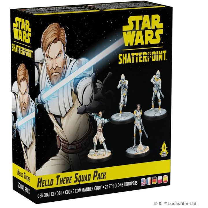 Star Wars: Shatterpoint - Escouade Salut à Tous ! | Jeux et Trolleries | Spécialiste des jeux de société, jeux de cartes et warg
