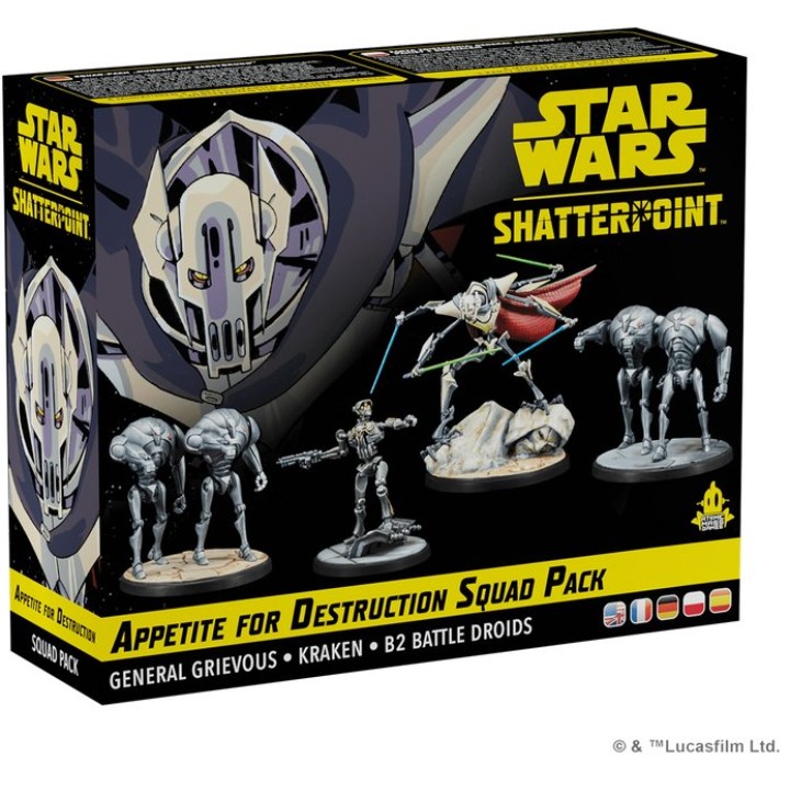 SW SHATTERPOINT : SOIF DE DESTRUCTION SET D’ESCOUADE | Jeux et Trolleries | Spécialiste des jeux de société, jeux de cartes et w
