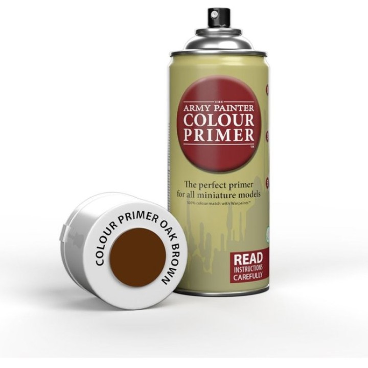 COLOUR PRIMER: OAK BROWN | Jeux et Trolleries | Spécialiste des jeux de société, jeux de cartes et wargames