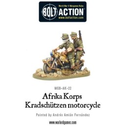 Afrika Korps Krad Schutzen Motorcycle | Jeux et Trolleries | Spécialiste des jeux de société, jeux de cartes et wargames