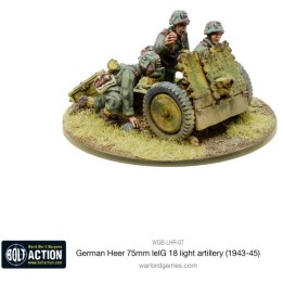 German Heer 75mm leig 18 light artillery | Jeux et Trolleries | Spécialiste des jeux de société, jeux de cartes et wargames