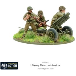 US Army 75mm pack howitzer | Jeux et Trolleries | Spécialiste des jeux de société, jeux de cartes et wargames