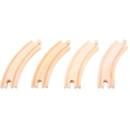 Courbes longues (paquet de 4)