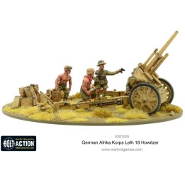Afrika Korps Lefh18 10.5cm Medium Artillery | Jeux et Trolleries | Spécialiste des jeux de société, jeux de cartes et wargames