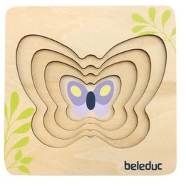 Puzzle à couches « Petit papillon »