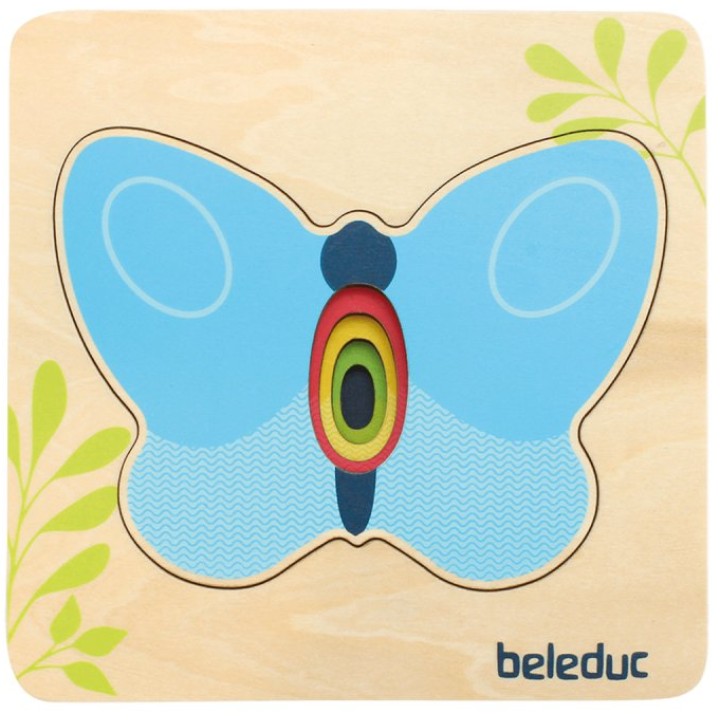 Puzzle à couches « Petit papillon »