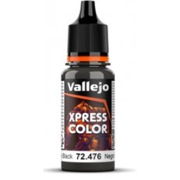 VALLEJO XPRESS COLOR GREASY BLACK | Jeux et Trolleries | Spécialiste des jeux de société, jeux de cartes et wargames