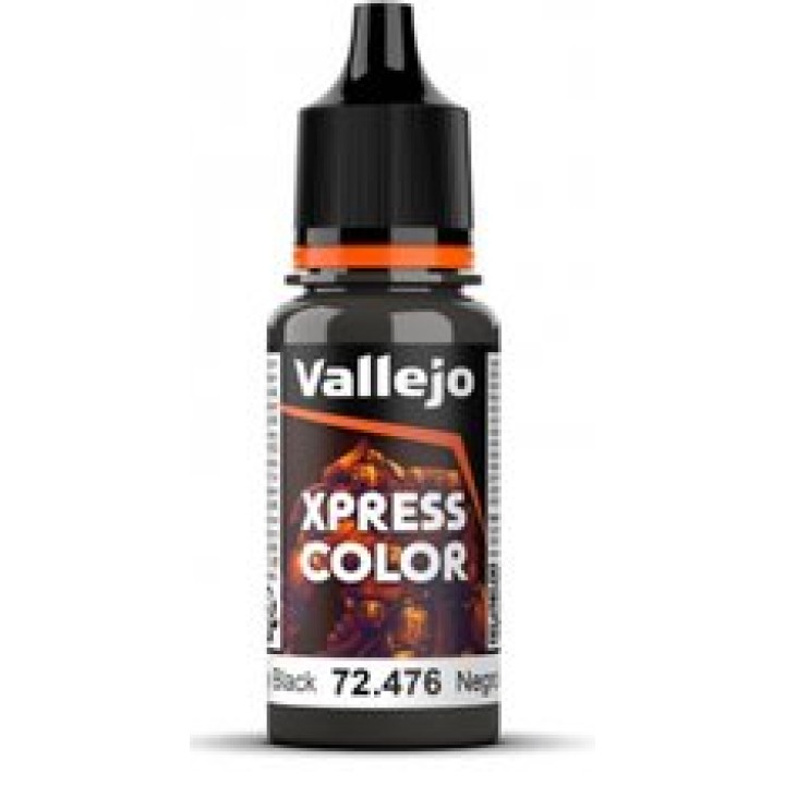 VALLEJO XPRESS COLOR GREASY BLACK | Jeux et Trolleries | Spécialiste des jeux de société, jeux de cartes et wargames