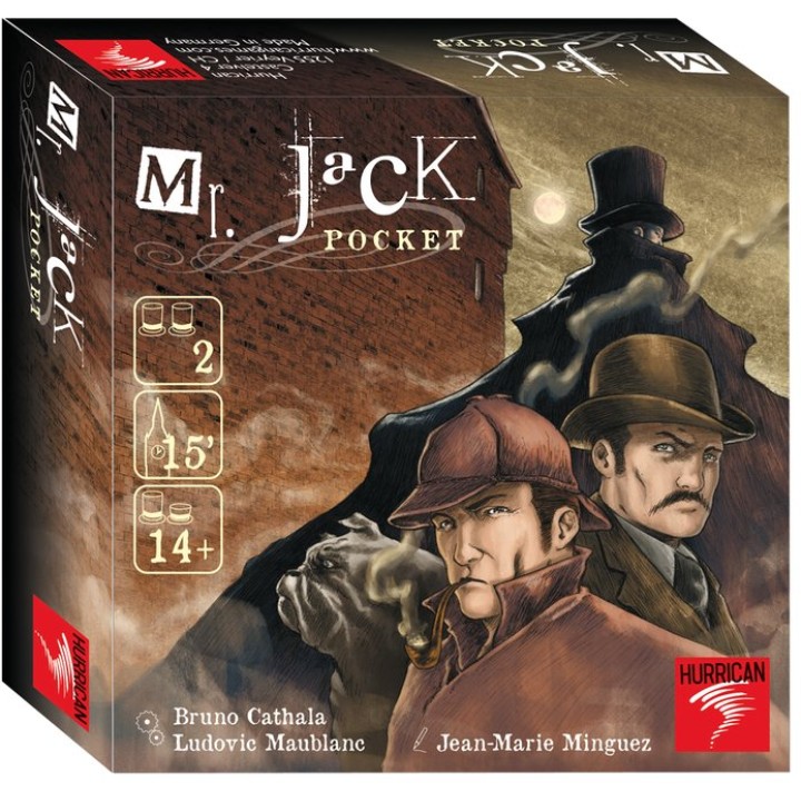 Mr Jack pocket | Jeux et Trolleries | Spécialiste des jeux de société, jeux de cartes et wargames